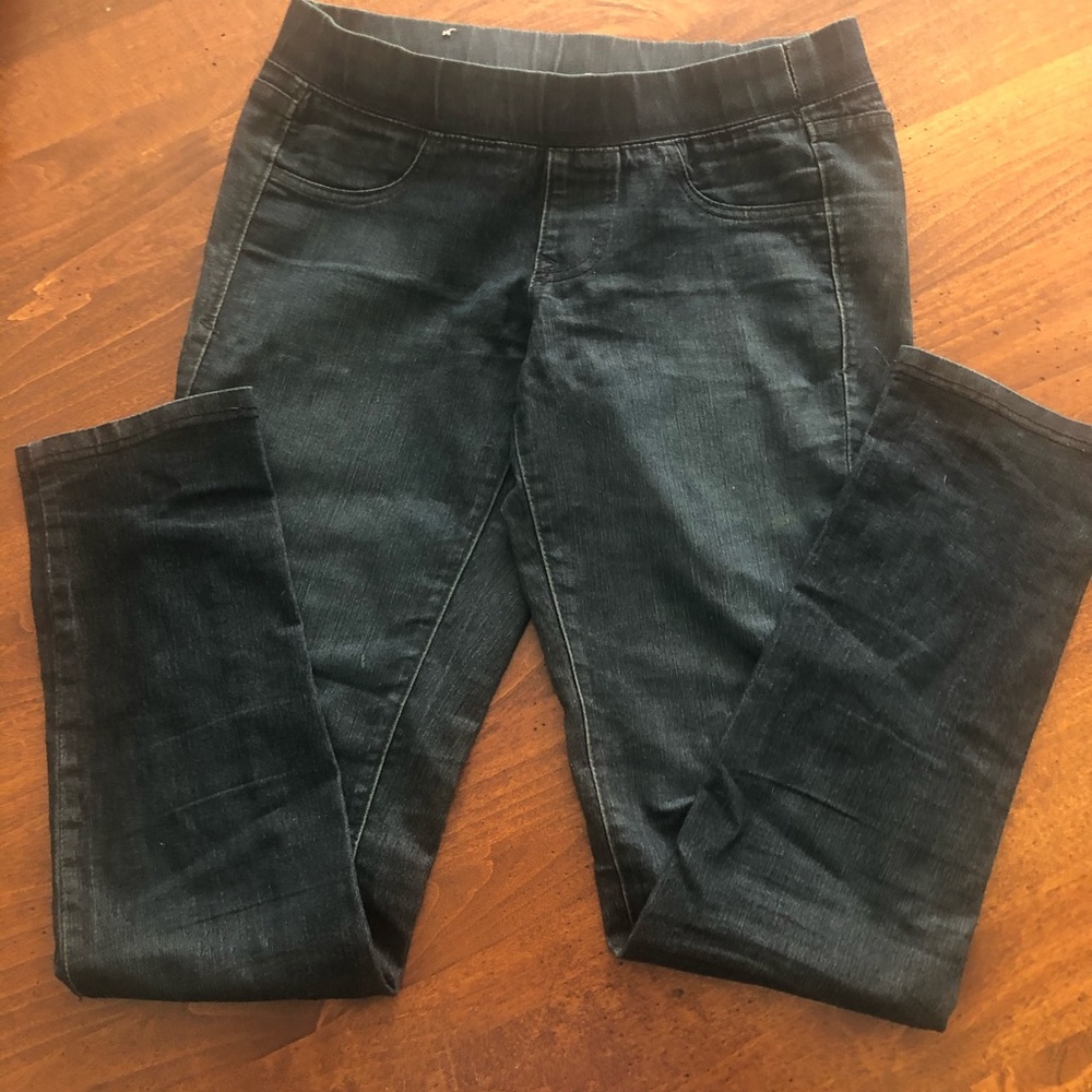 Old navy jeggings size 4 dark blue